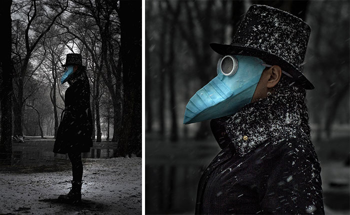 Creepy Coronavirus Mask