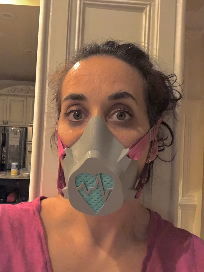 3D printed filtration mask