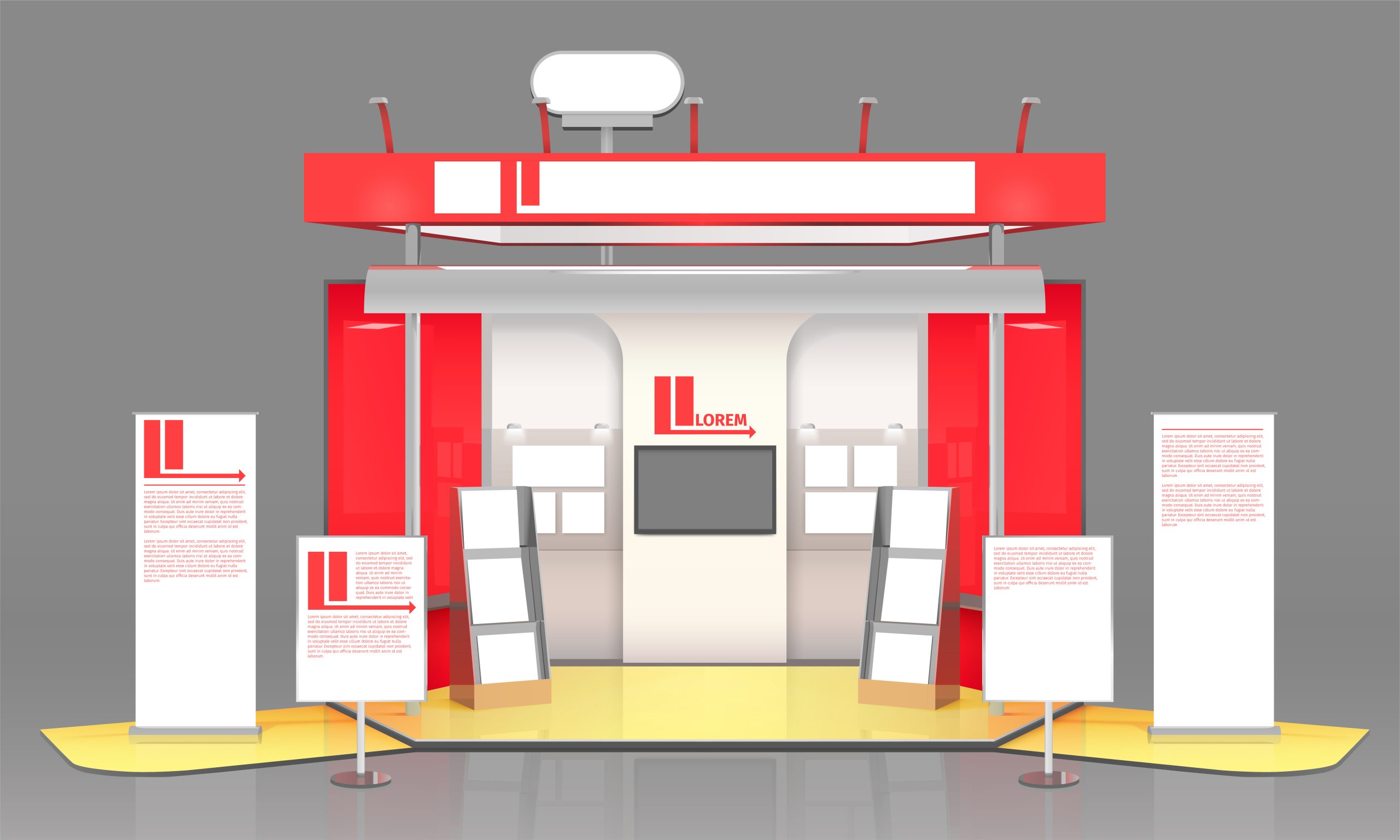 Eye-Catching Promotional Stands